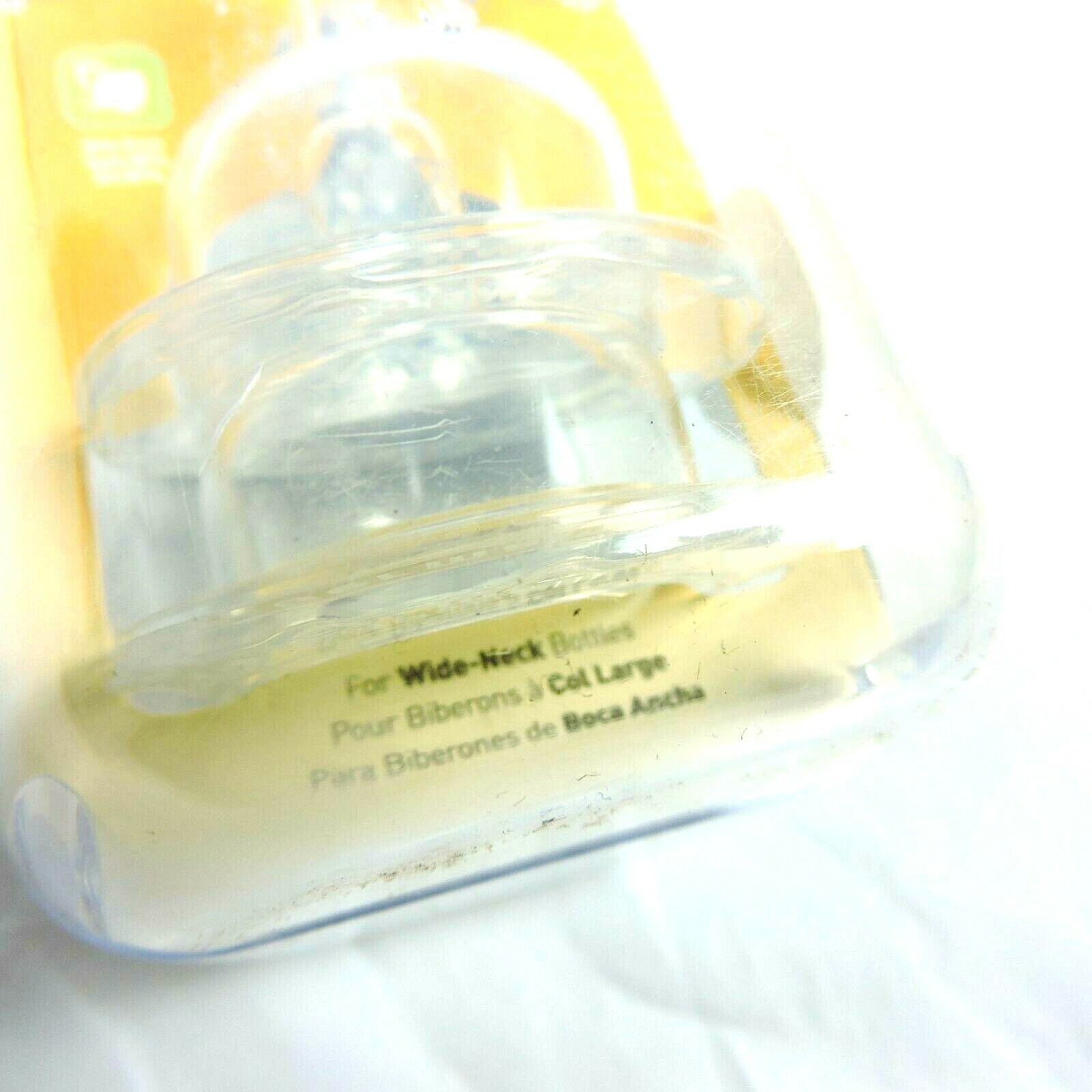 Dr Brown's Natural Flow Nipples Level 2 3m+ Natural Flow Feeding Infant Baby