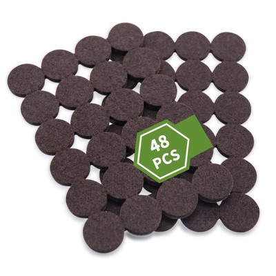 Felt Furniture Pads for Hardwood Floors 48 PCS, Furniture Pads, Floor Protectors
