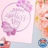Fancy Land 24 Pack Happy Mothers Day Cards with Envelopes Foil Embossed Flower Mother's Day Gift Cards Flowers Blank Inside
