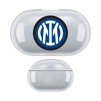 OFFICIAL INTER MILAN LOGOS CLEAR HARD CRYSTAL COVER CASE FOR SAMSUNG GALAXY BUDS