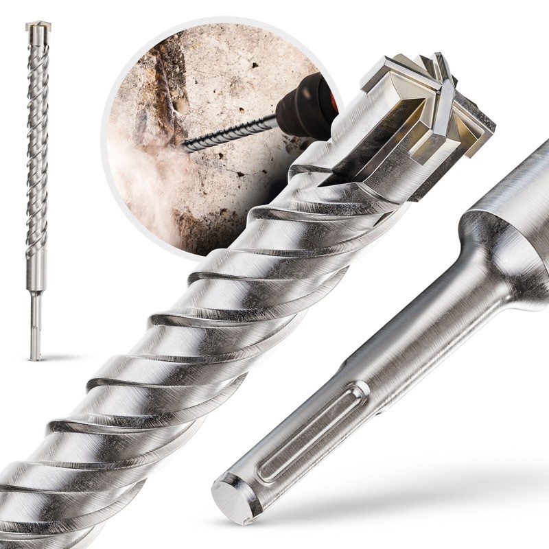 Sds Plus Hammerbohrer Betonbohrer Steinbohrer Kreuzschneide Vierschneidig