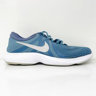 

Nike Womens Revolution 4 908999-402 Синие кроссовки для бега, размер 10, Синий, Revolution 4