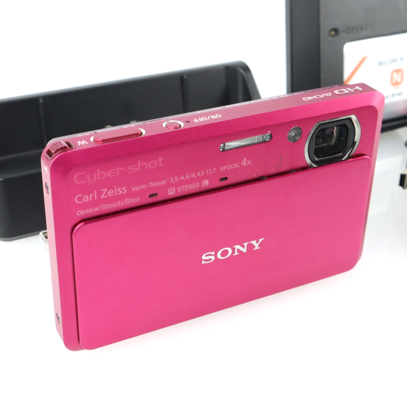 動作確認済み SONY Cyber-shot DSC-TX9 ピンク Sony Cyber-Shot DSC T90 Pink 12.2MP Compact Digital Camera