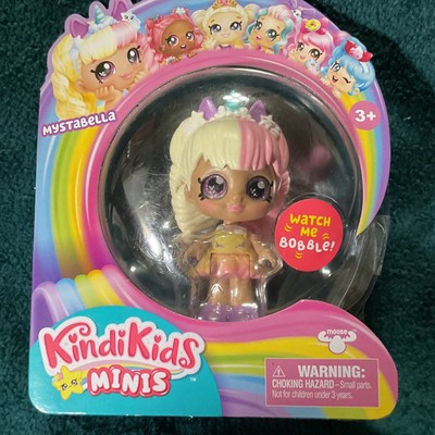 Kindi Kids Minis Bobble Doll Mystabella Figure Toy Kindikids Sparkle Eyea New