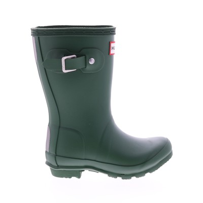 

Hunter Little Kids Original Boot KFT5000RMA-HGR Зеленые резиновые сапоги для мальчиков и девочек, Зеленый, Hunter Original
