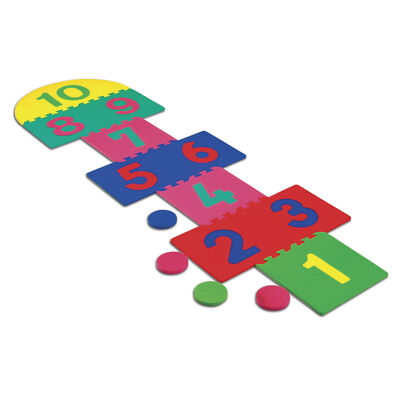 Wonderfoam Foam Hopscotch Mat, Set of 14