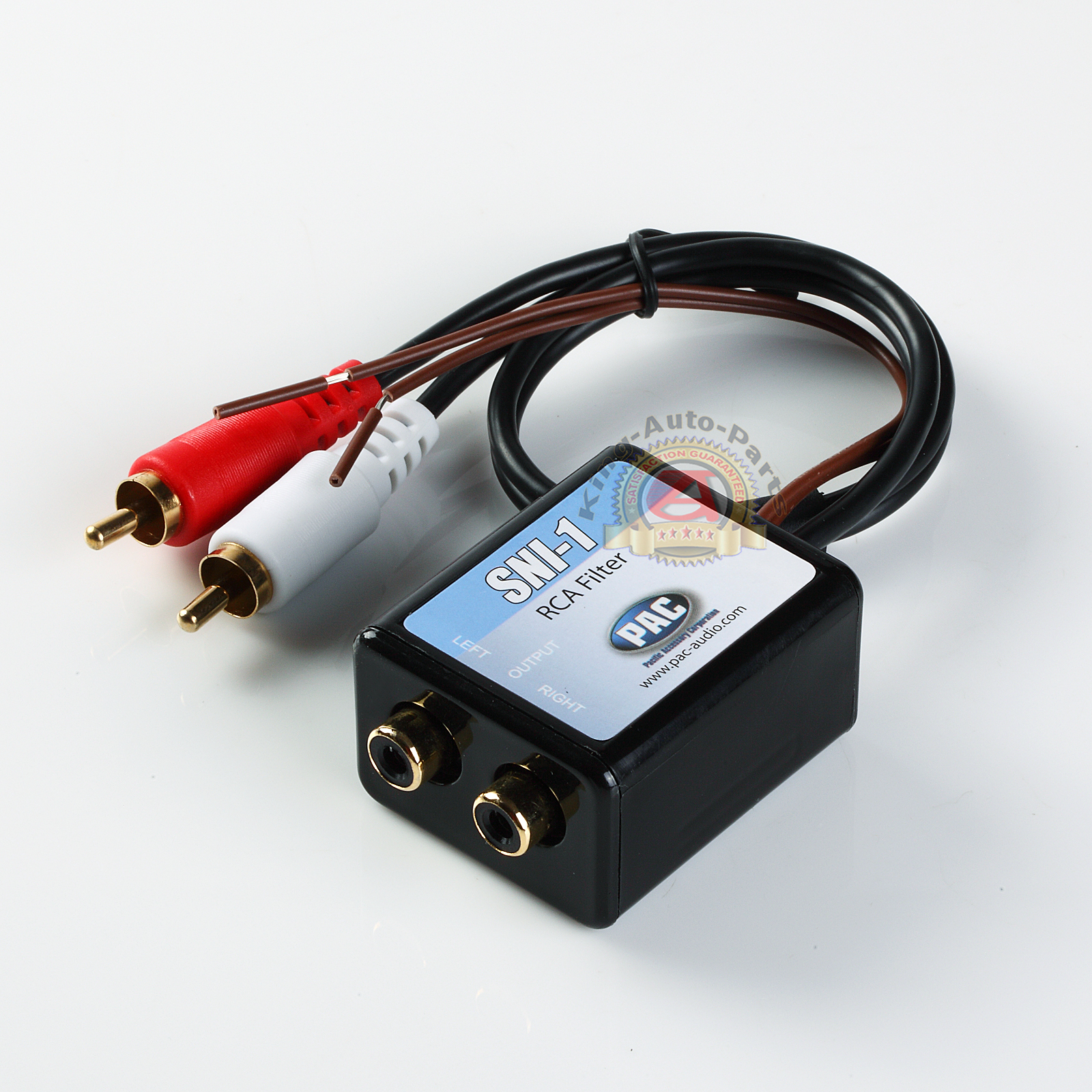 PAC SNI1 RCA Ground Loop Noise Isolator RCA Noise Filter