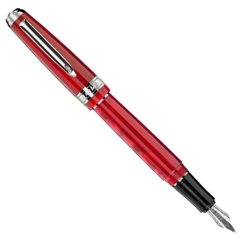 Marlen Splendida Fountain Pen | Red Italian Resin | Italian pens