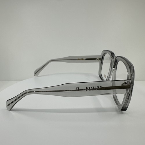 Pre-owned Goliath Ii Eyeglasses Ultra  2 C. Translucent Grey 62-20mm Holland In Clear Demo Lenses