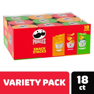 18 Count Variety Pack Potato Crisps Chips Lunch Snacks Ready to Eat