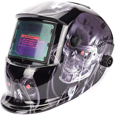 Automatik Schweißhelm + Solarzellen inkl.2 Vorsatzscheiben Schweißschirm SN859