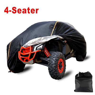 UTV Storage Sun Rain Snow Cover for Can Am Maverick X3 Max RZR 1000 Pro 4 Seater