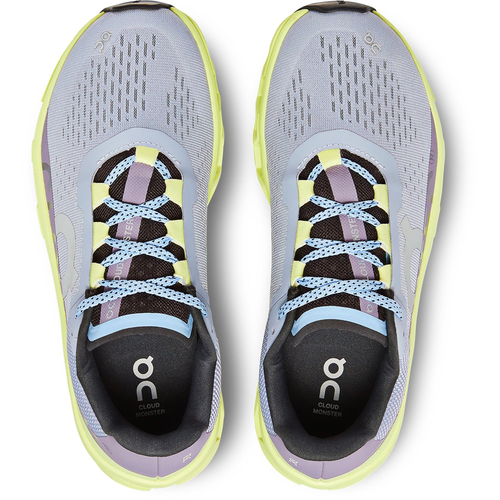 Pre-owned On Brand Cloud Cloudmster Nimbus Blue/green Women's Running Shoes 2023