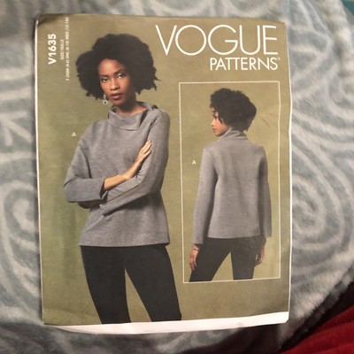 Vogue Pattern  V1635 - Pullover - Shirt - extravagant  Misses  4-14 New