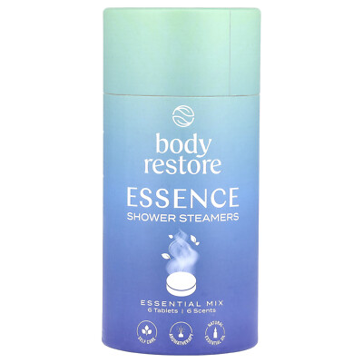 Essence Shower Steamers, Essential Mix, 6 Tablets, 5.3 oz