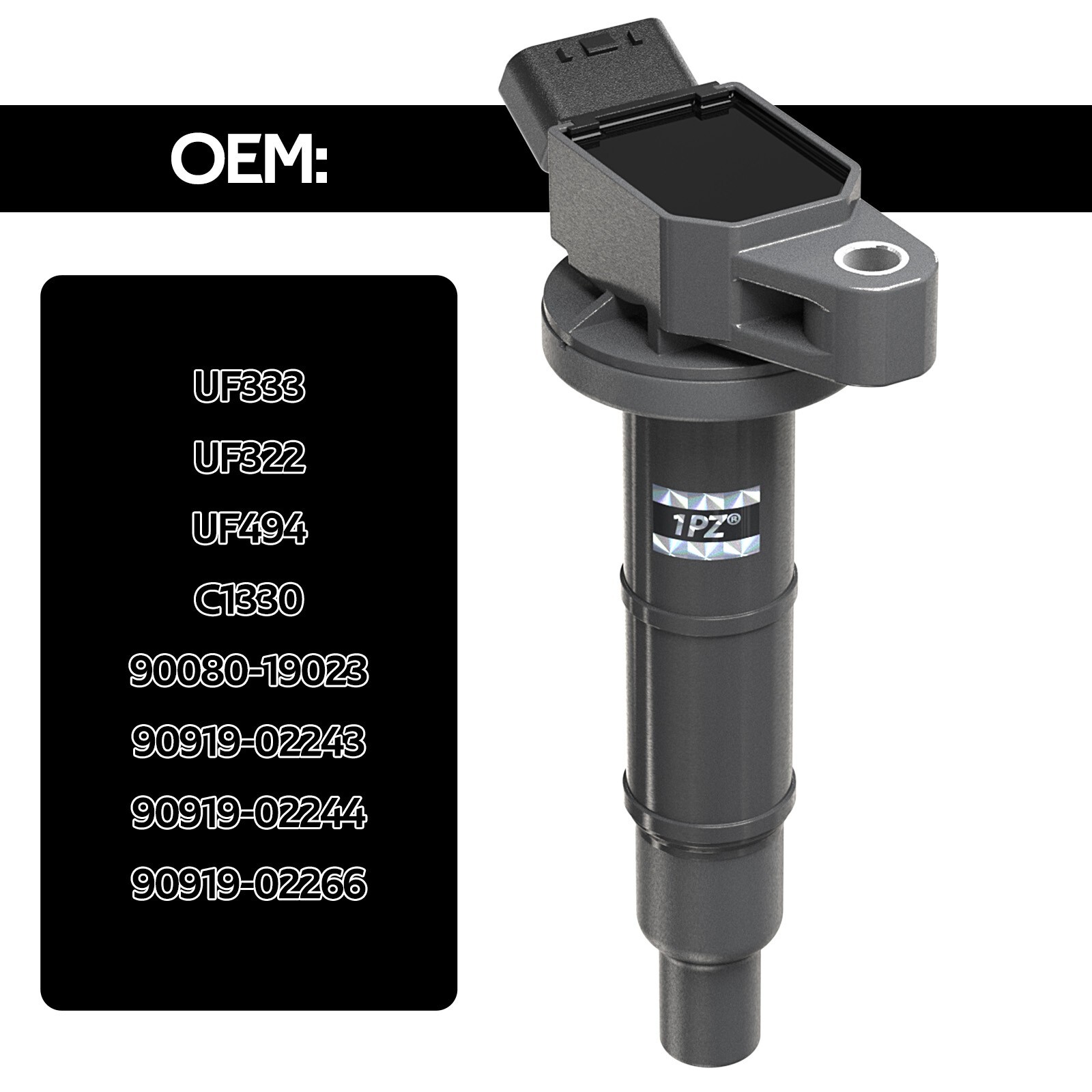 4 x Ignition Coil For OEM 90919-02244 DENSO 673-1307 Toyota Camry Corolla RAV4