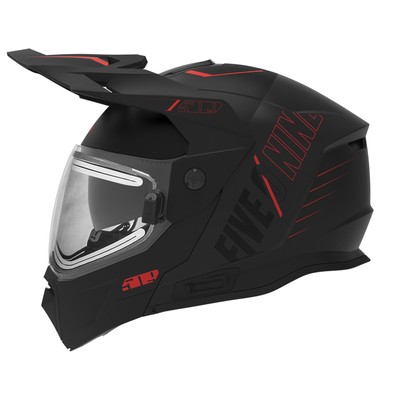 509 Delta R4 Ignite Snowmobile Helmet Fidlock DOT ECE Dual Pane Black Aura