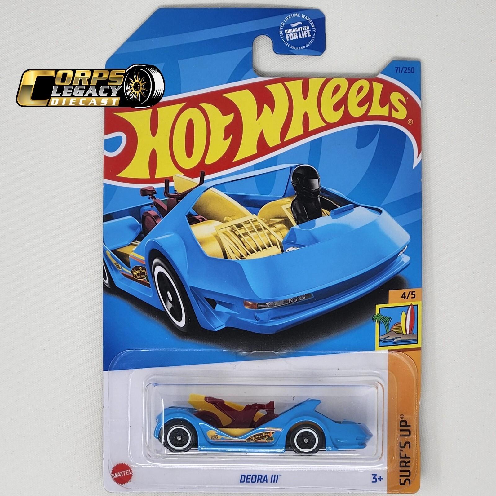 Hot Wheels Brickin' Delivery Green #58 2023 Brick Rides 3/5 Legos Mega