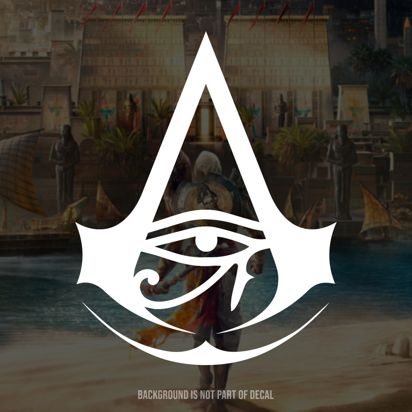 Assassin's Creed Origins Vinyl Decal Sticker