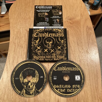 Candlemass - Psalms For The Dead CD/DVD Ltd German Ed solitude aeturnus trouble