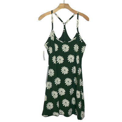 Women's XXL Outdoor Voices Evergreen Floral Green Print Exercise Dress NEW