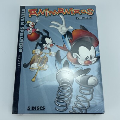 Animaniacs Vol. 2 (DVD, Steven Spielberg, cartoon)