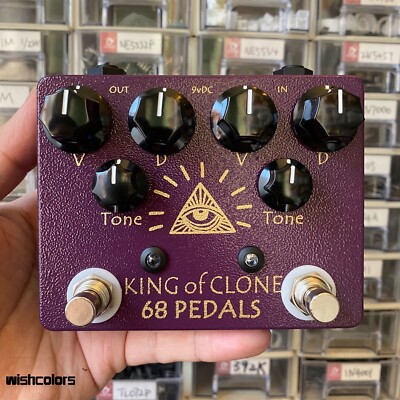 気功革命 68pedals King of Clone Overload Single Effects Pedal Analog