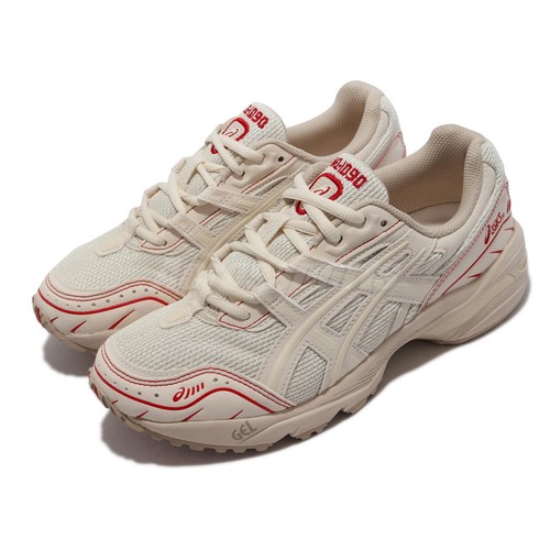 

Мужская повседневная обувь унисекс Asics GEL-1090 Birch Ivory Red 1203A159-200, Белый, Gel-1090