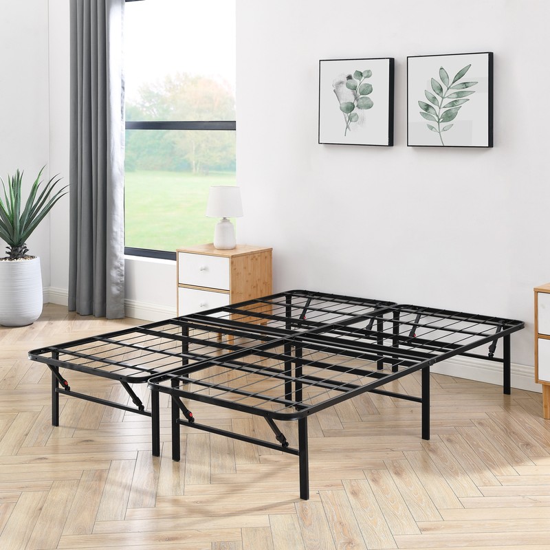 Metal Heavy Duty 14 Inch Mattress Foundation High Profile