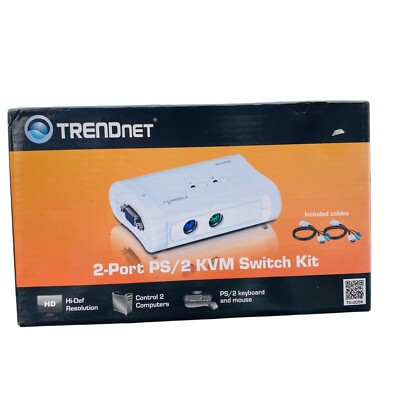 TRENDnet 2-Port USB KVM Switch