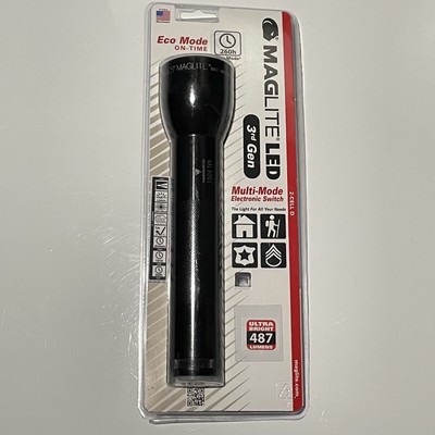 Maglite ML300L 3rd Gen LED Black Flashlight Light NIB