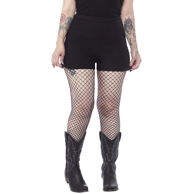 Sourpuss Sweetie Pie Black Womens Shorts Alternative Womens Clothing