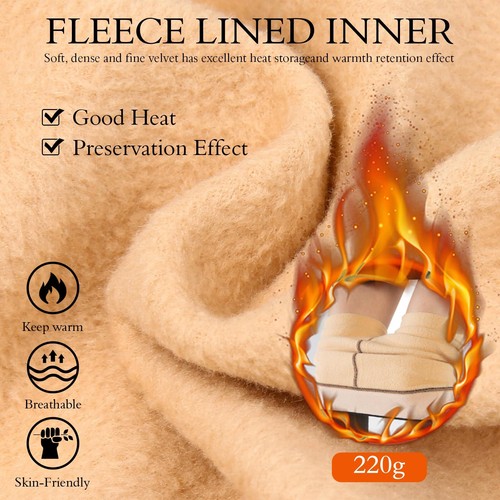 Thick Warm Winter Double Lined Stretch Womens Thermal Fleece Tights Pantyhose US