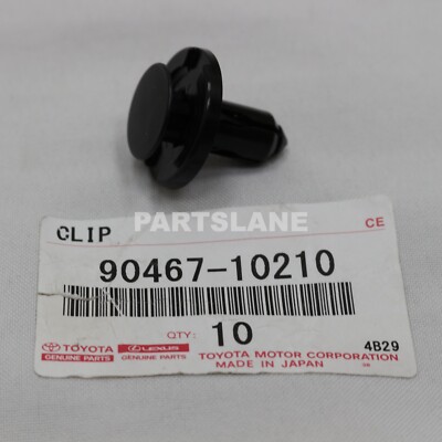 90467-10210 Toyota OEM Genuine CLIP(FOR FRONT FENDER APRON