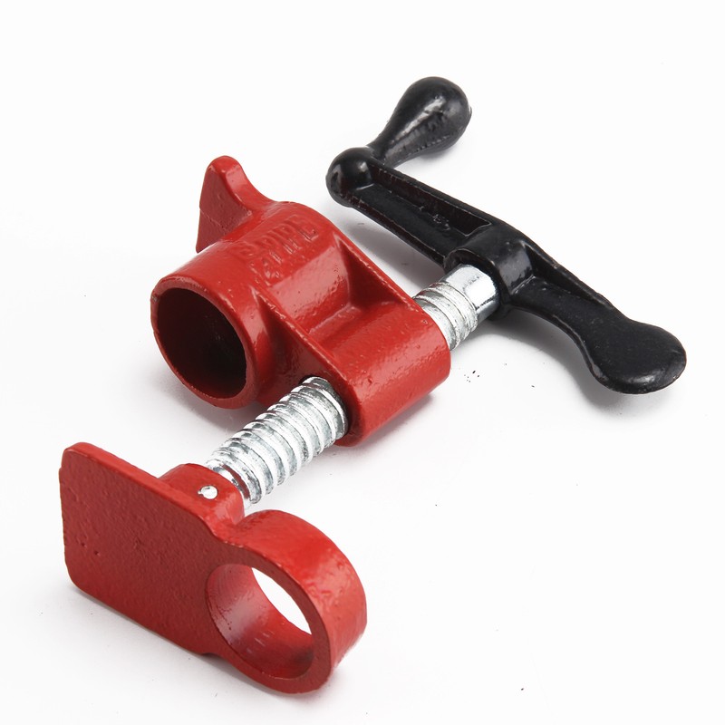 3/4'' Professional Wood Gluing Pipe Clamp Woodworking Cast Iron Heavy