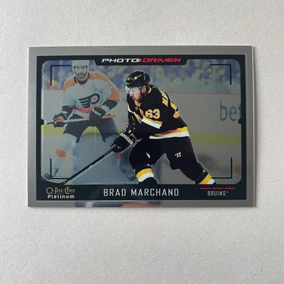 2021 O-Pee-Chee Platinum Hockey #PD-4 Brad Marchand Photo Driven