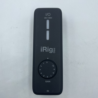 IK Multimedia iRig Pro I/O Universal Audio and MIDI Interface Guitar and MIC