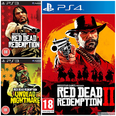 Red Dead Redemption PlayStation PS4 PS3 Games - Choose Your Game