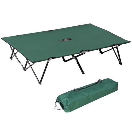 【新品】BOC 2way The Folding Cot Slsy Cushioned Padded Portable Camping Cot for Adults