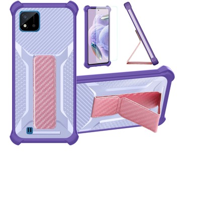 for Realme C11 2021 Phone Case Cover Glass Screen Protector A1