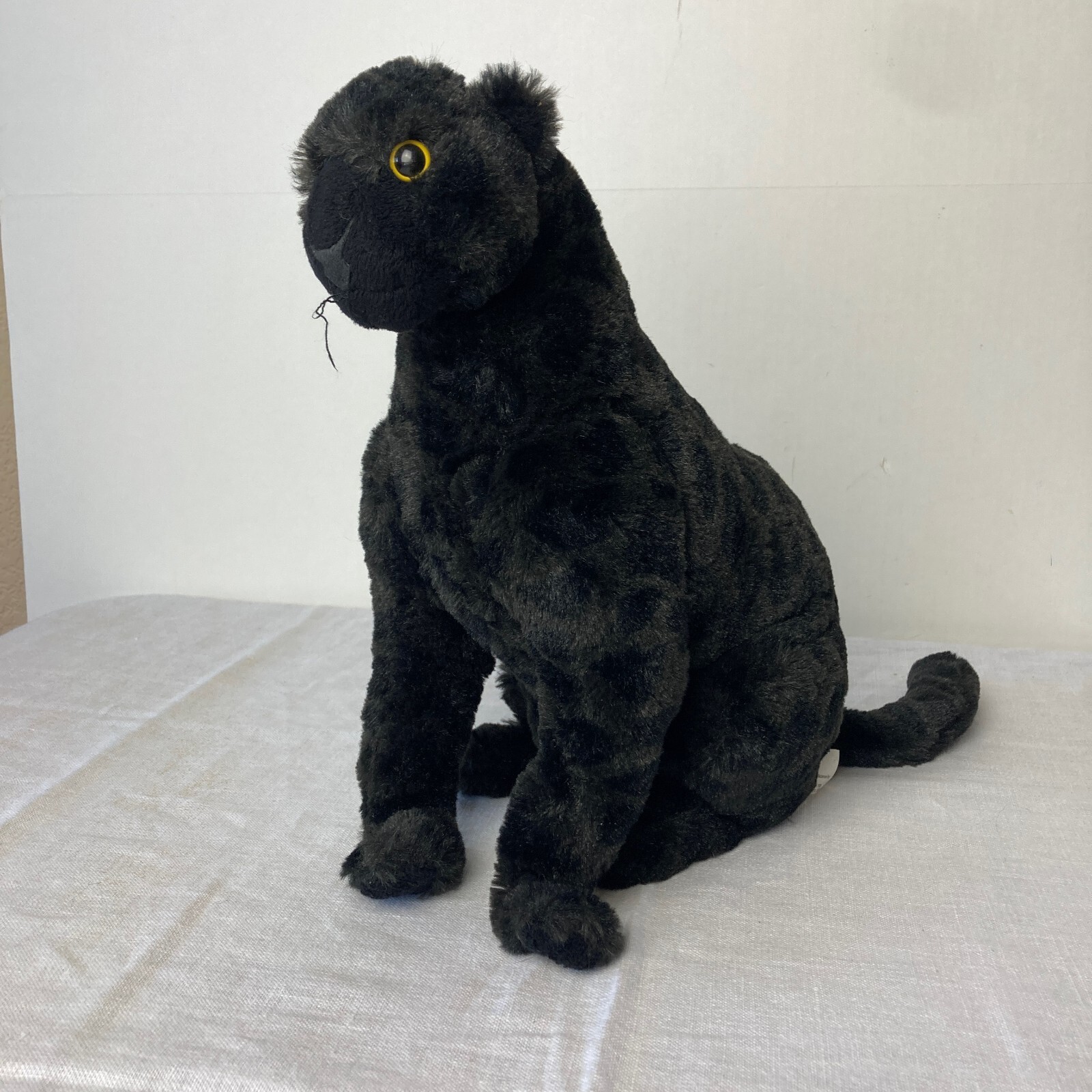 Disney Jungle Book Bagheera Black Panther Plush Stuffed Animal Toy 16” Sitting