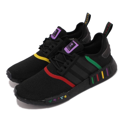 

Adidas Originals NMD_R1 BOOST Disney Pixar Черная мужская повседневная обувь унисекс GX0997, Черный, Nmd_r1
