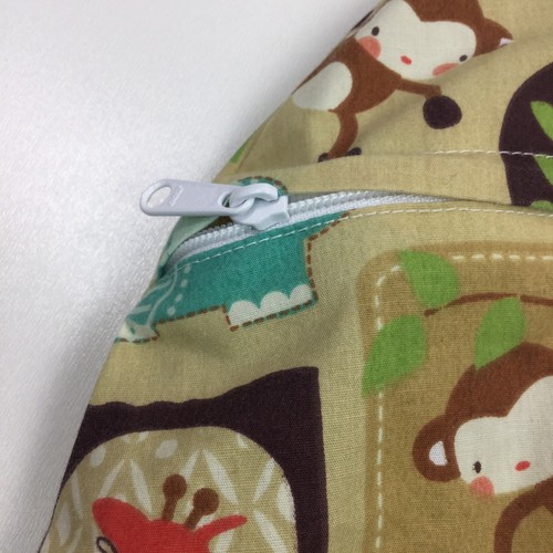 Boppy Pillow Cover Breastfeeding Nursing Animal Jungle Zoo Print