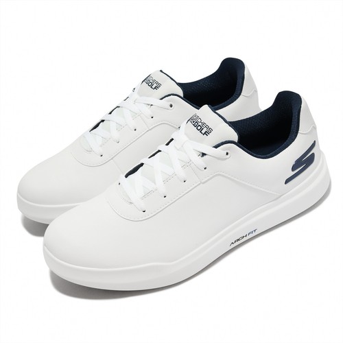 

Skechers Go Golf Drive 5 Белые Мужские Водонепроницаемые Туфли Без Шипов 214037-WNV, Белый, Go Golf Drive 5