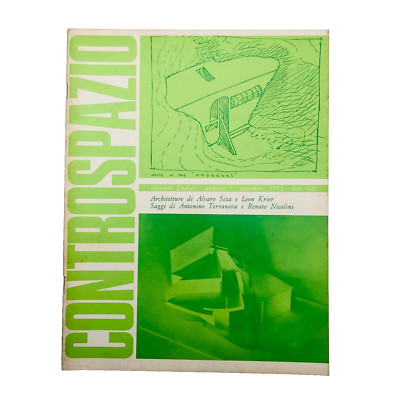 Controspazio n. 9 settembre 1972 Rivista Architettura Alvaro Siza Leon Krier
