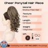 SEIKEA Cheer Ponytail Hair Piece, 14