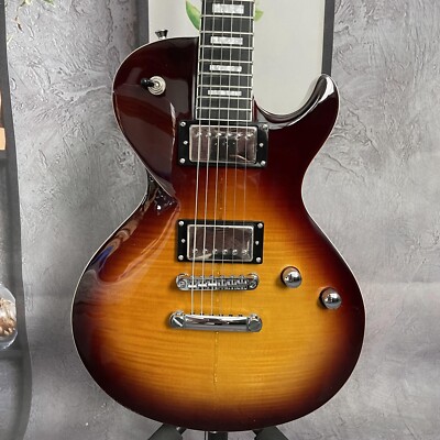Dean Zelinsky Electric Guitar Flamed Maple Top HPL Fretboard Sunburst
