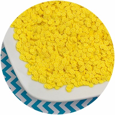 Lemon Fimo Slices  | Slime DIY craft | Cheap Bulk 2mm Fimos