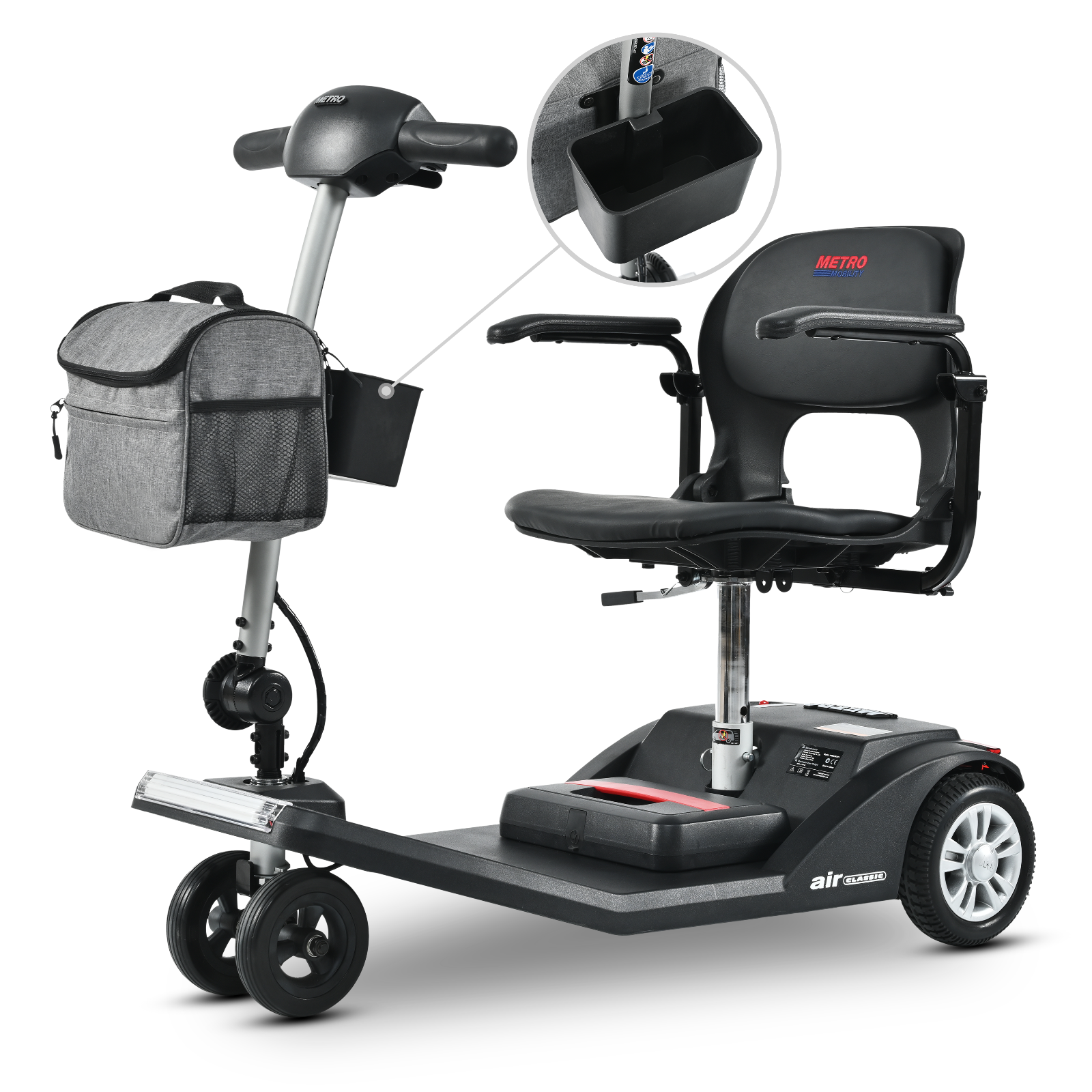 With Detachable Lithium Battery Airline Approved