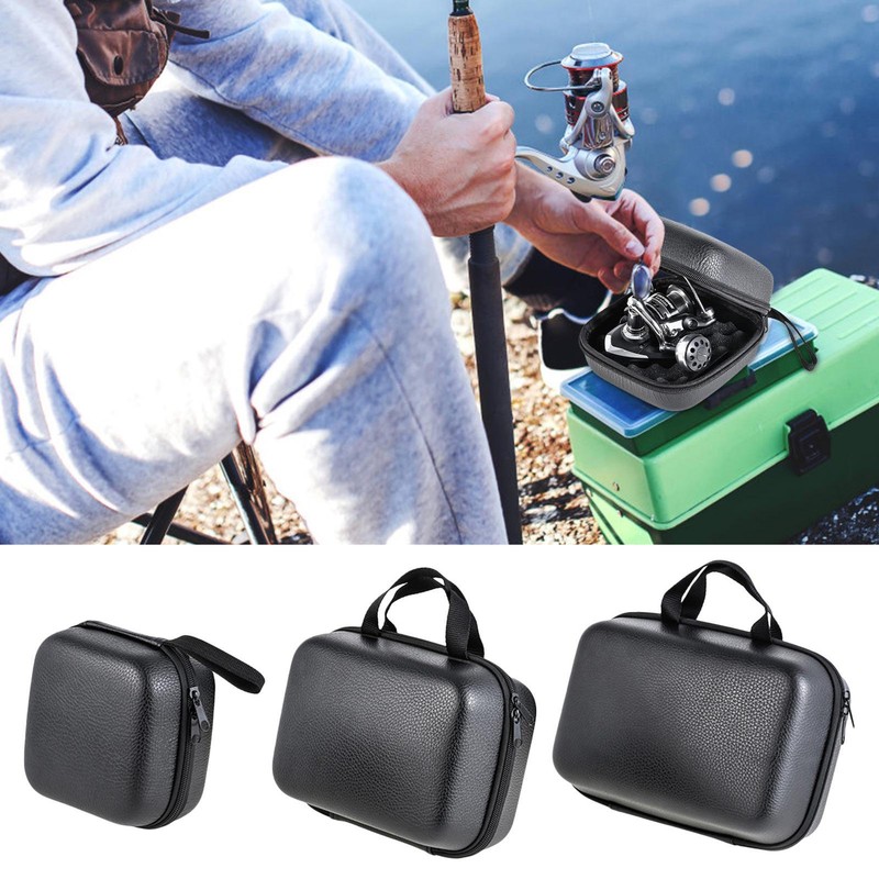 Spinning Reel Cover Two Way Zipper Design Fishing Reel Waterproof Protective Bag